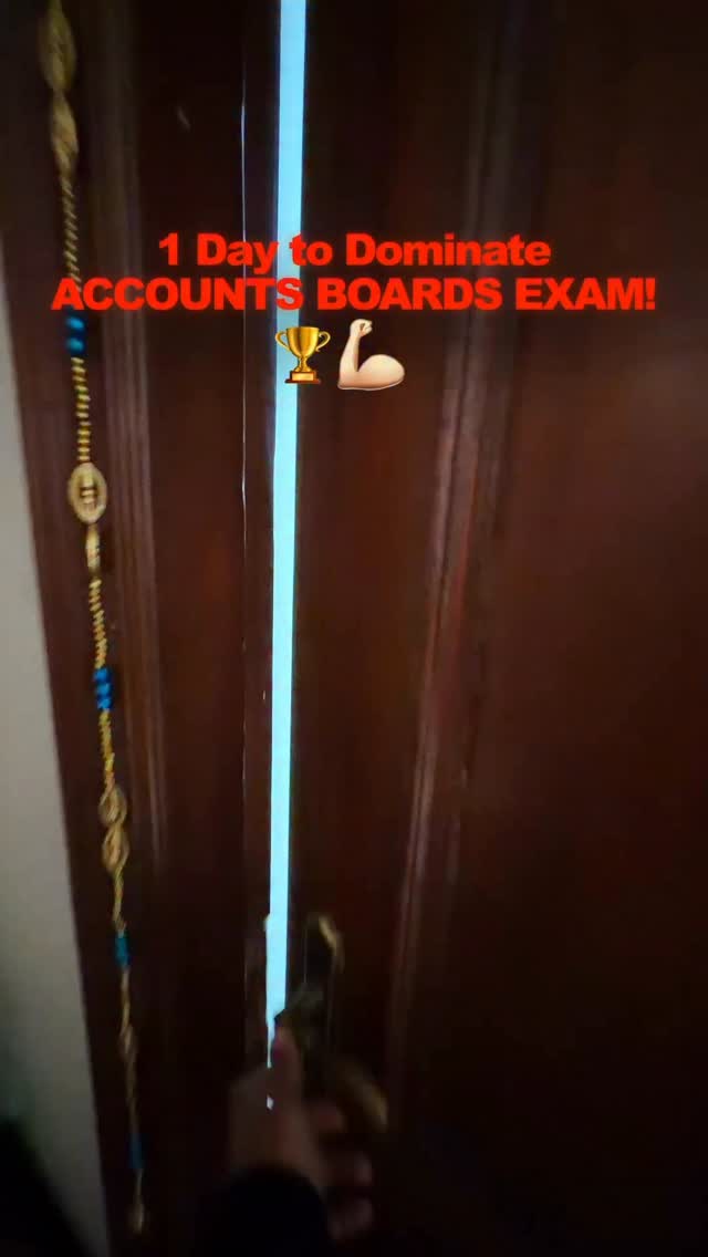 Accountancy • CBSE Board 2026